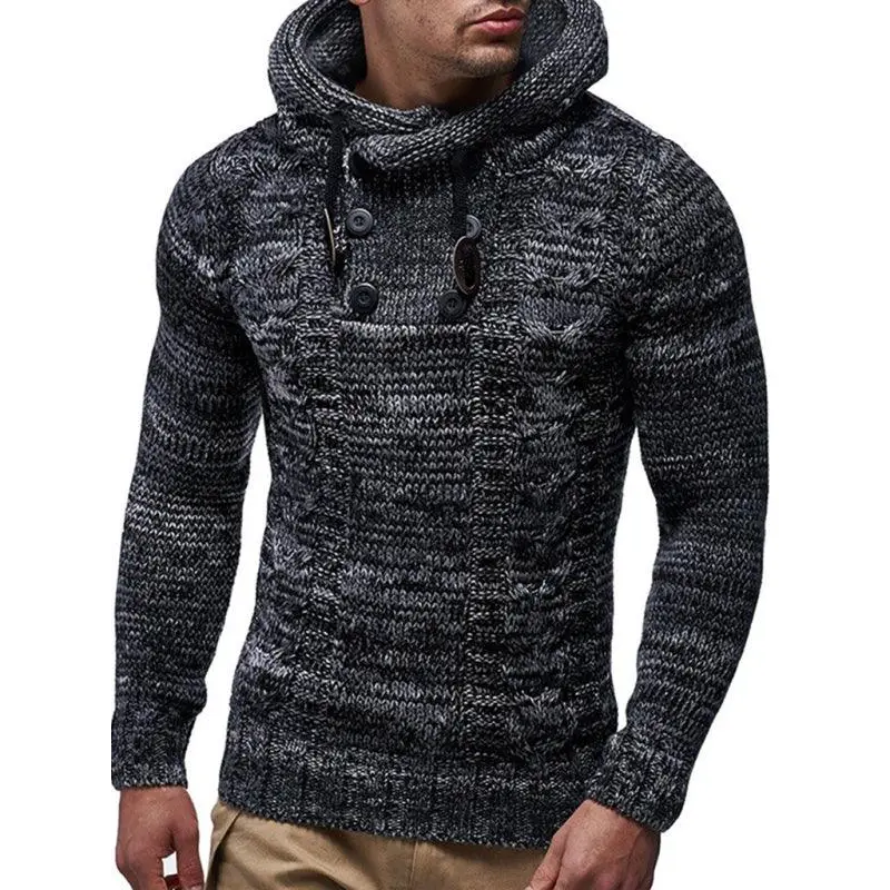 Men's casual pullover warm long sleeve sweater Nexellus