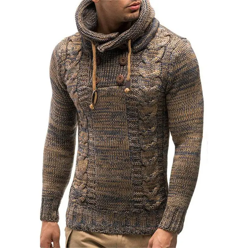 Men's casual pullover warm long sleeve sweater Nexellus