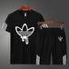 Men's Casual Shorts Suit Sportswear Sets with Brand Sweatshirt & Pant Nexellus