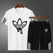 Men's Casual Shorts Suit Sportswear Sets with Brand Sweatshirt & Pant Nexellus