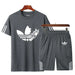 Men's Casual Shorts Suit Sportswear Sets with Brand Sweatshirt & Pant Nexellus