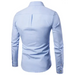 Men's casual slim cotton oxford solid color large size bottom shirt Nexellus