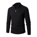 Men's casual solid color round neck stretch knitted sweater Nexellus