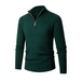 Men's casual solid color round neck stretch knitted sweater Nexellus