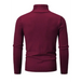 Men's casual solid color sweater half zipper pullover stand collar Nexellus