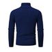 Men's casual solid color sweater half zipper pullover stand collar Nexellus