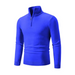 Men's casual solid color sweater half zipper pullover stand collar Nexellus