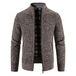 Men's casual stand collar knitted jacket Nexellus