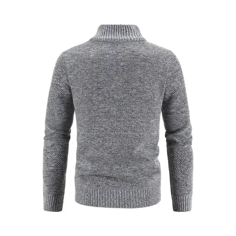 Men's casual stand collar knitted jacket Nexellus