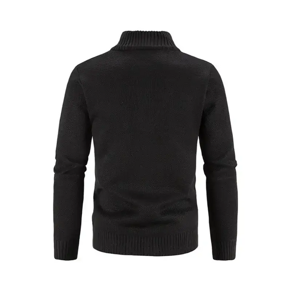 Men's casual stand collar knitted jacket Nexellus