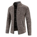 Men's casual stand collar knitted jacket Nexellus