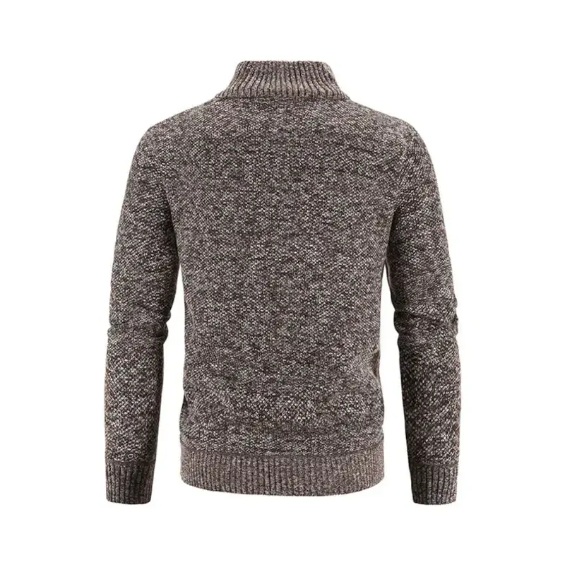 Men's casual stand collar knitted jacket Nexellus