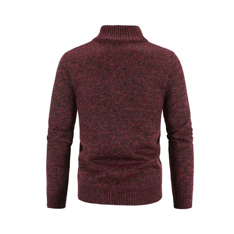 Men's casual stand collar knitted jacket Nexellus