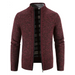 Men's casual stand collar knitted jacket Nexellus