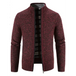 Men's casual stand collar knitted jacket Nexellus