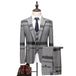 Men's Casual Suit Three Piece Set - Nexellus