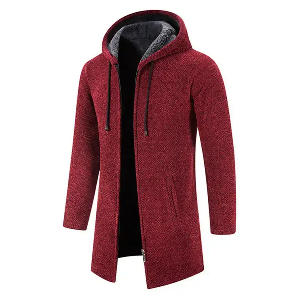 Men's casual zipper hooded cardigan Nexellus