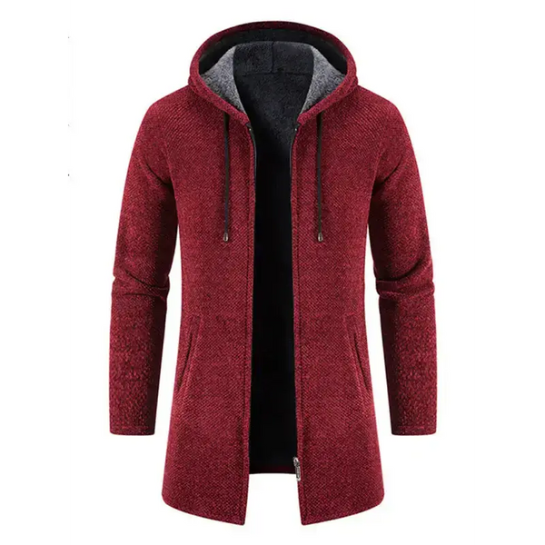 Men's casual zipper hooded cardigan Nexellus