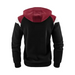 Men's color block contrast fashion sweatshirt casual sports top Nexellus