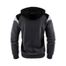 Men's color block contrast fashion sweatshirt casual sports top Nexellus