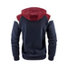 Men's color block contrast fashion sweatshirt casual sports top Nexellus