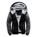 Men’s combo color faux fur lined zip up hoodie Nexellus