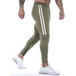 Men's contrasting stripe zippered training sweatpants Nexellus