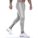 Men's contrasting stripe zippered training sweatpants Nexellus