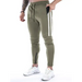 Men's contrasting stripe zippered training sweatpants Nexellus