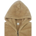 Men's double-sided arctic velvet hooded solid colour warm zipper Nexellus