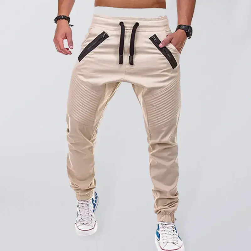 Men's drawstring waist cargo pants Nexellus