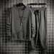 Men's Fashion Alphabet Round Neck Sweater Casual Suit Nexellus