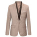 Men's Fashion Blazer Slim Fit Casual Solid Color Masculine Style in Sizes M-6XL Nexellus