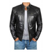 Men's fashion classic leather jacket Nexellus