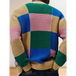 Men's Fashionable Contrast Color Cardigan Sweater Autumn and Winter Woolen Jacket Nexellus