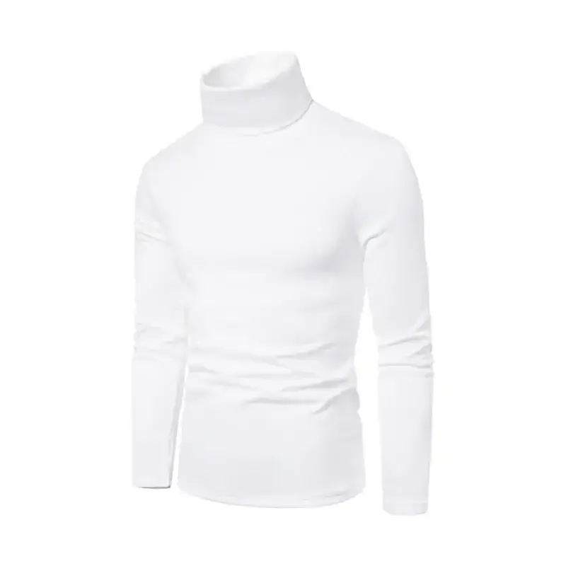 Men's fleece pullover turtleneck knitted top Nexellus