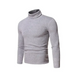 Men's fleece pullover turtleneck knitted top Nexellus