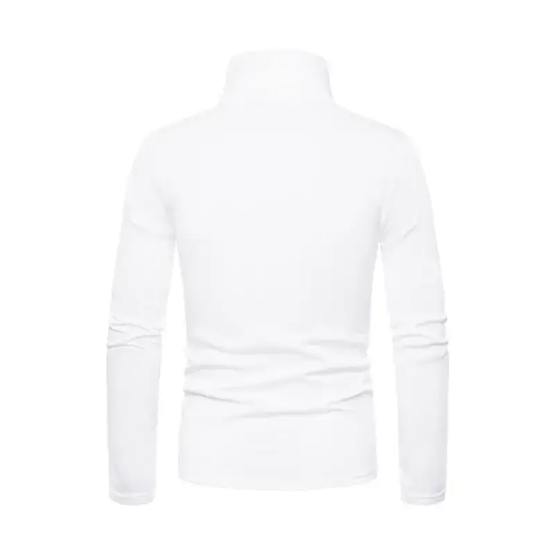 Men's fleece pullover turtleneck knitted top Nexellus