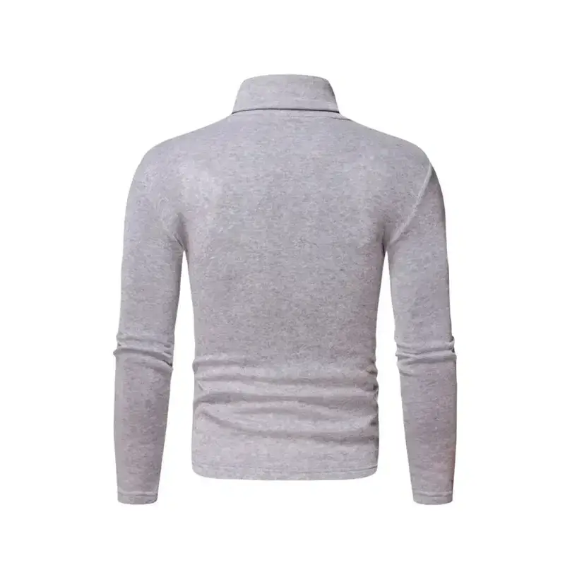 Men's fleece pullover turtleneck knitted top Nexellus