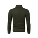 Men's fleece pullover turtleneck knitted top Nexellus