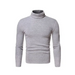 Men's fleece pullover turtleneck knitted top Nexellus