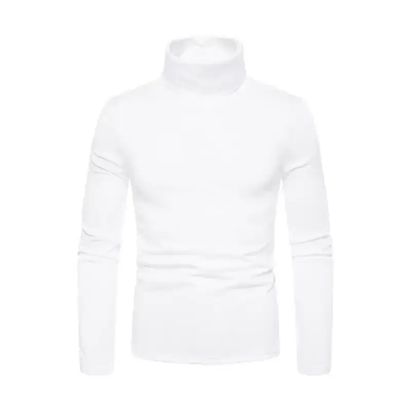 Men's fleece pullover turtleneck knitted top Nexellus