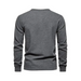 Men's four button waffle henley neck long sleeve t-shirt Nexellus