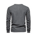 Men's four button waffle henley neck long sleeve t-shirt Nexellus