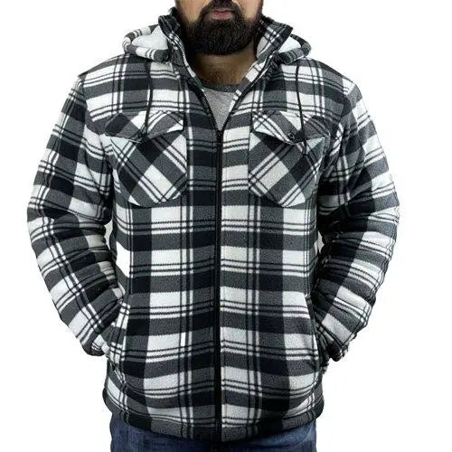 Mens game r5056 richmond sherpa shirt - Charcoal / XL