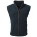 Mens game stanton fleece gilet - GUNMETAL GREY / XXL