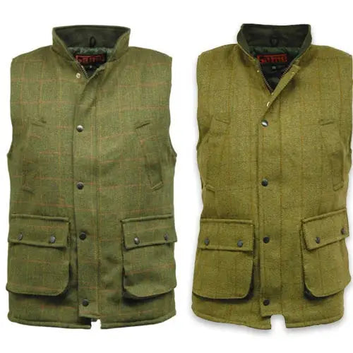 Men’s game tweed gilet