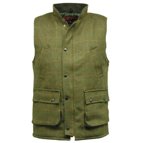 Men’s game tweed gilet - Bute / XS