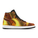 Mens golden streak high top leather sneakers Nexellus