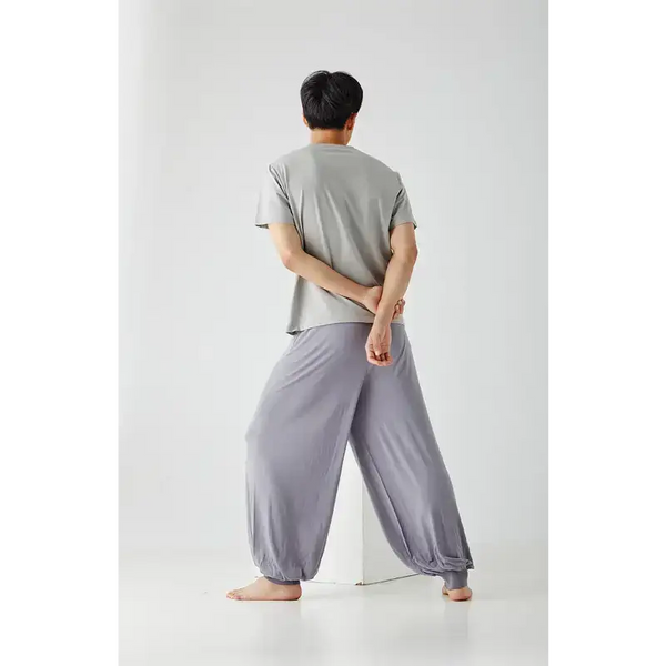 Men's home pant model thin style loose and comfortable wide leg pant Nexellus